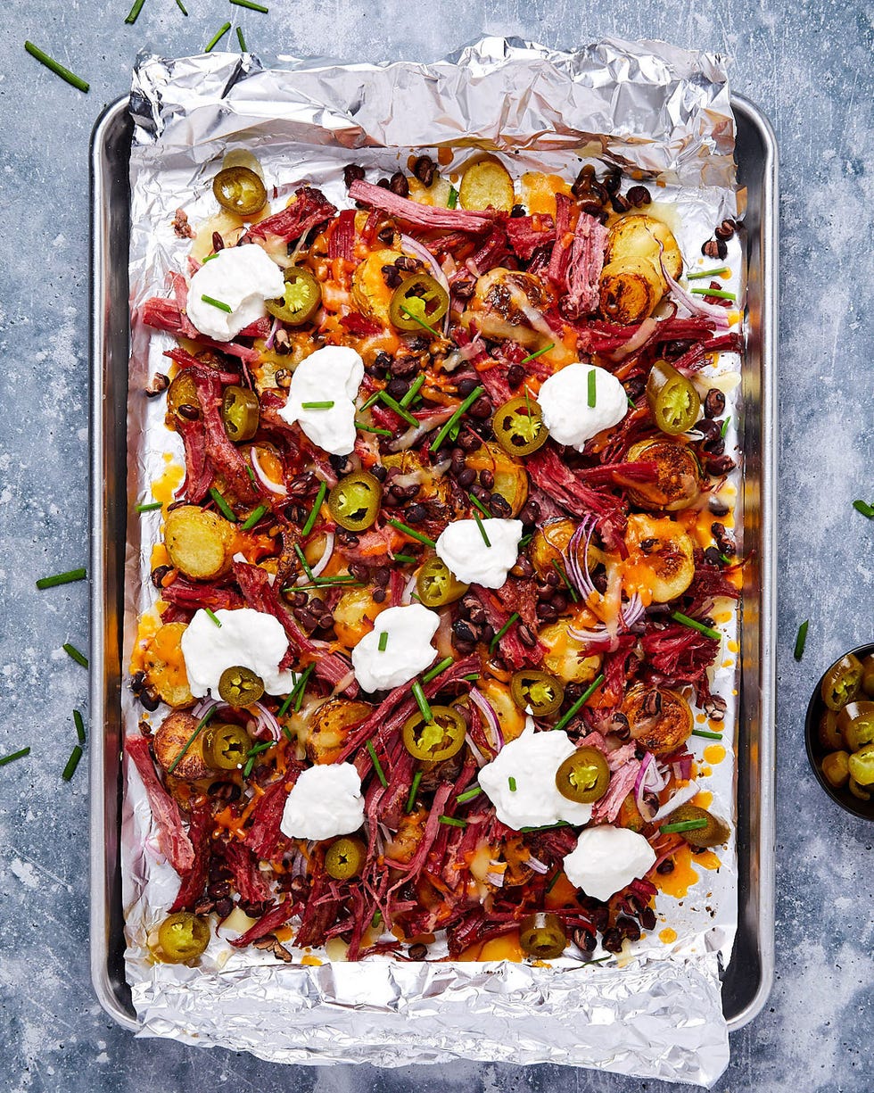 st patrick's day nachos