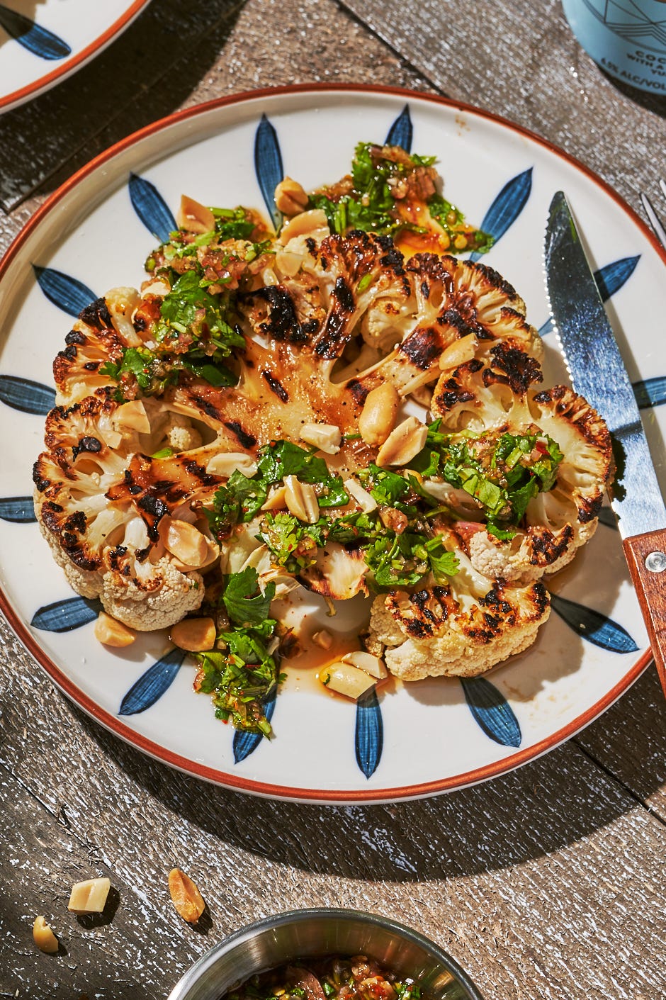 thai grilled cauliflower steaks thai grilled cauliflower steaks