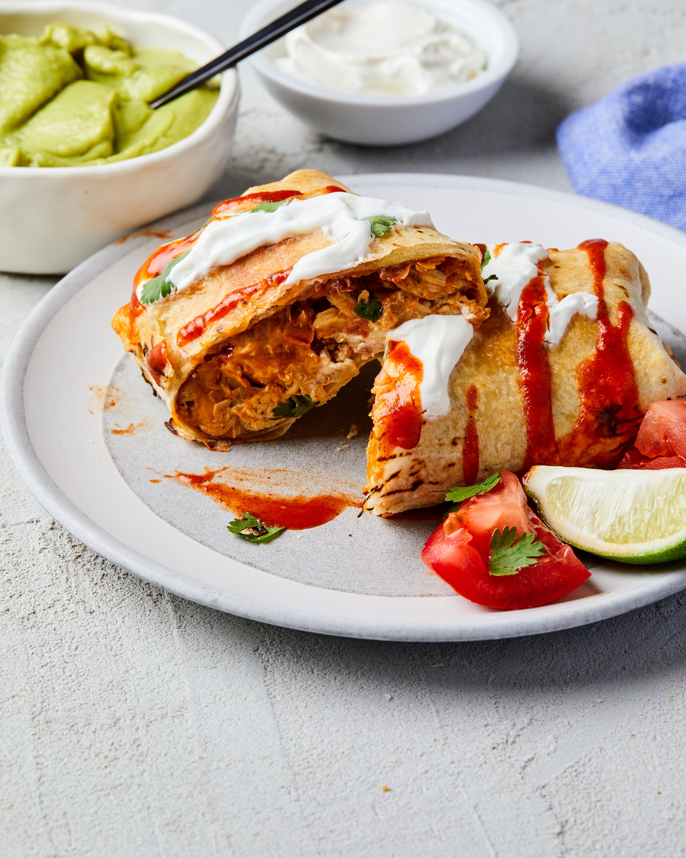 Chicken Chimichangas (Air Fryer or Baked) - Skinnytaste