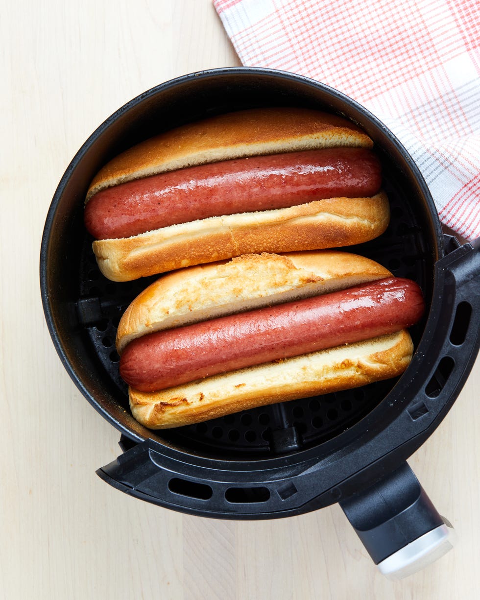 Air Fryer Hot Dogs - Dinners, Dishes, and Desserts