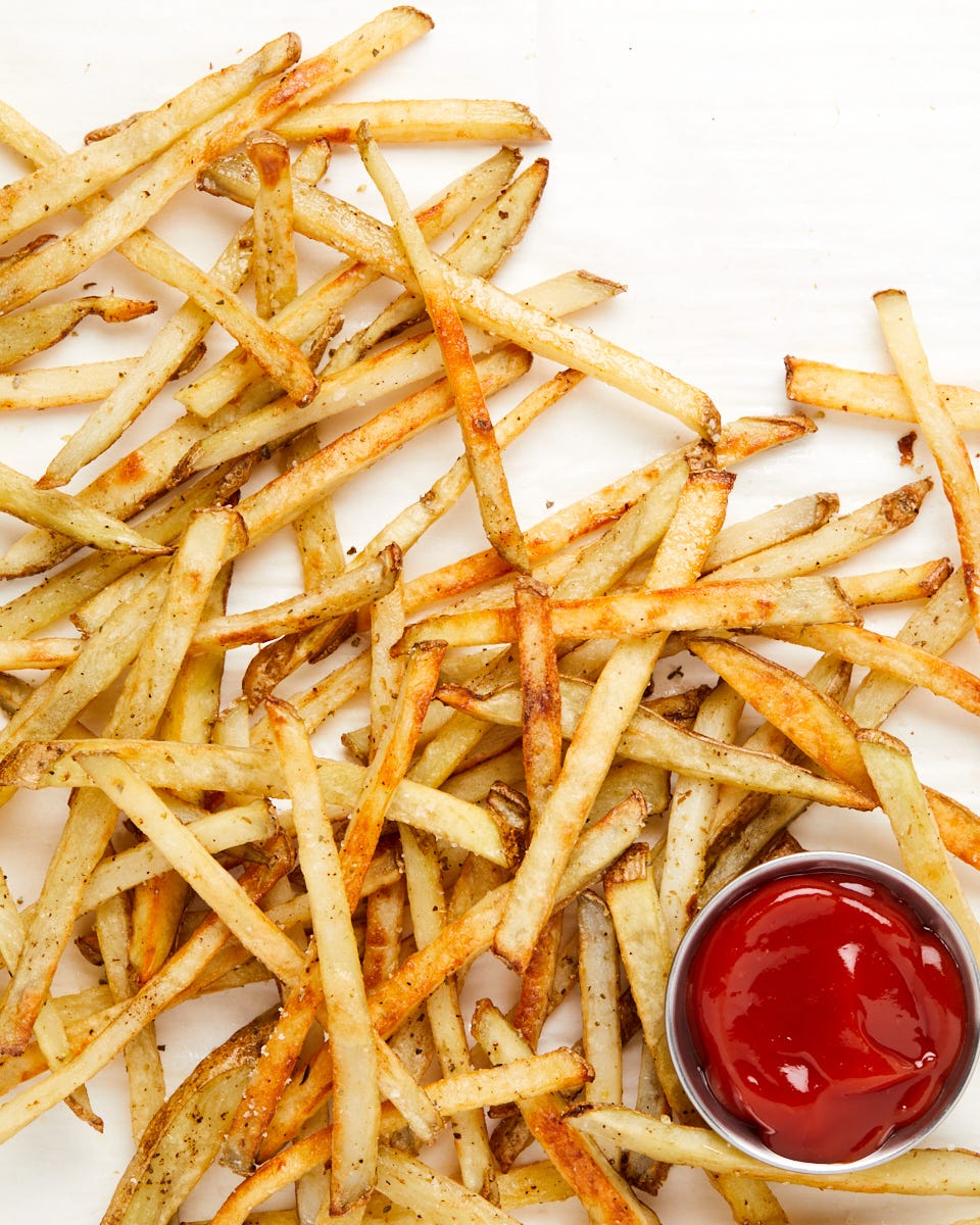 oven baked fries  delishcom
