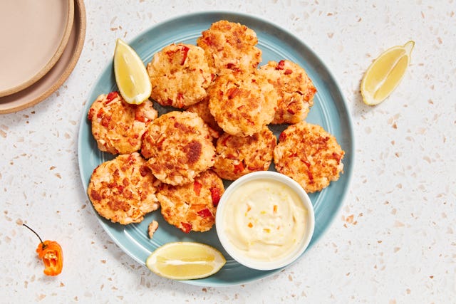 lobster shrimp cakes