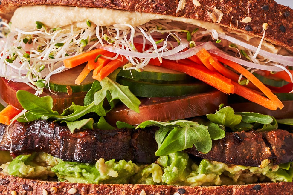 ultimate veggie sandwich macro horizontal