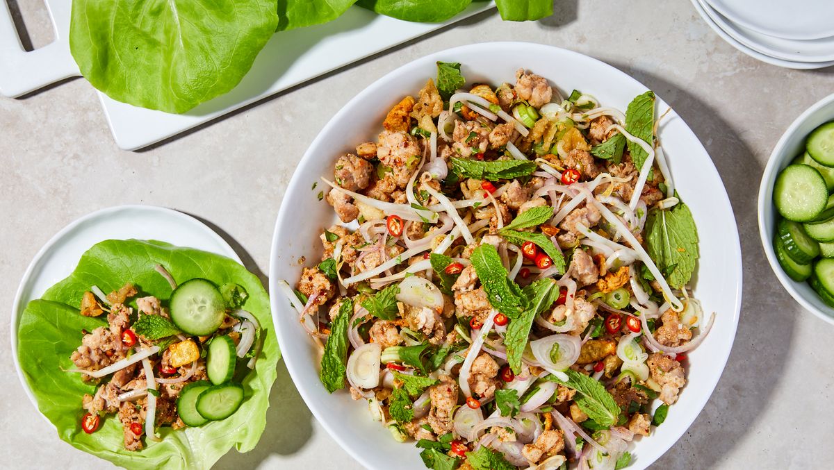 preview for How To Make The Best-Ever Laab Gai (Lao Minced Chicken Salad)