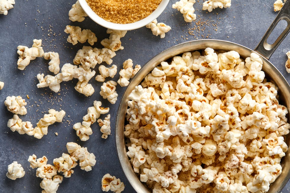 kettle corn, sweet and salt popcorn, homemade kettle corn