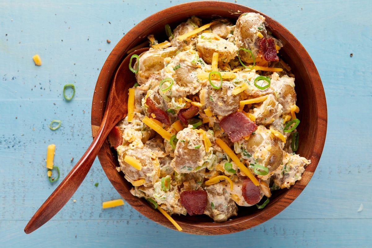 preview for Loaded Baked Potato Salad Is What Your Picnic Is Missing