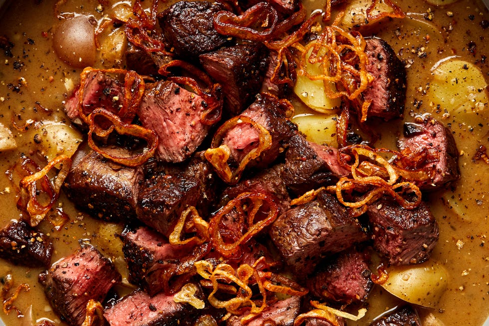 steak au poivre soup