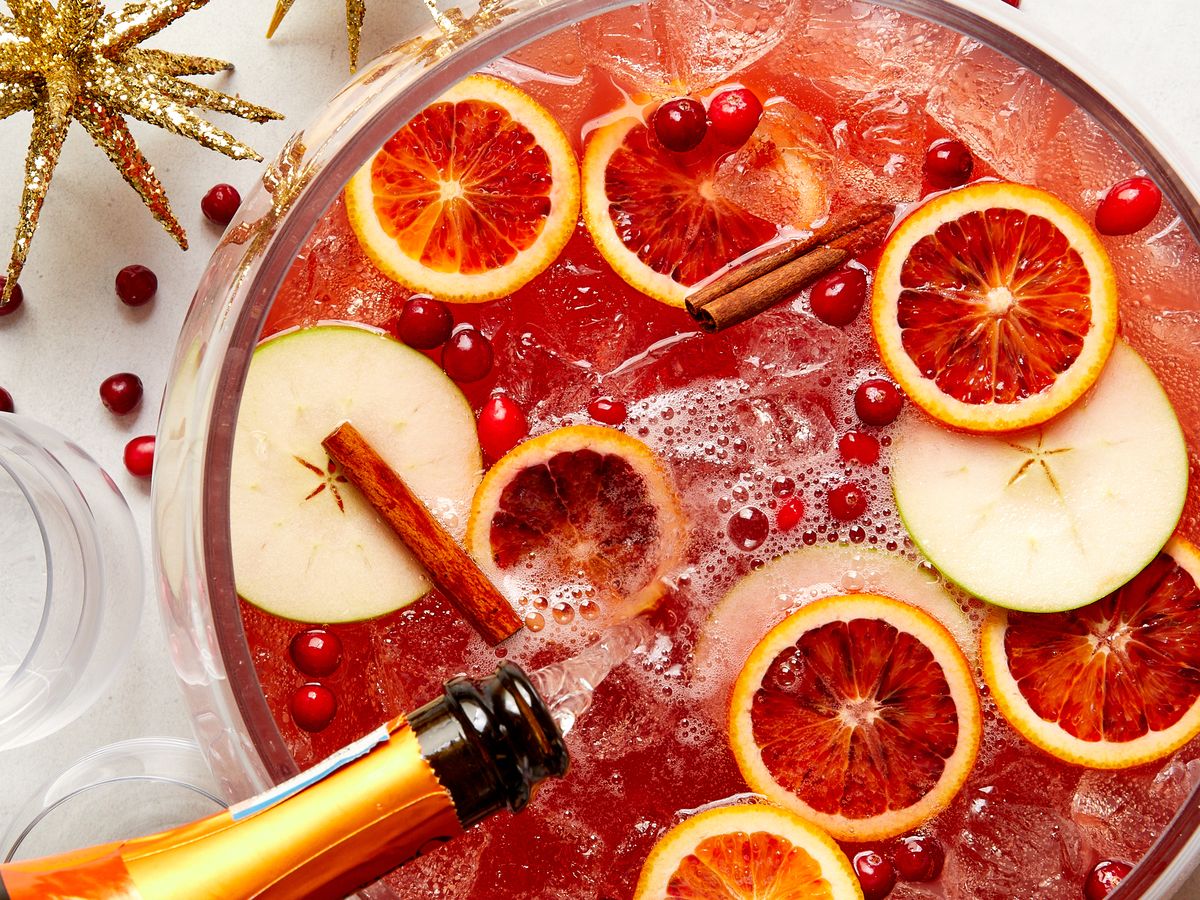Holiday Orange Cranberry Punch Recipe
