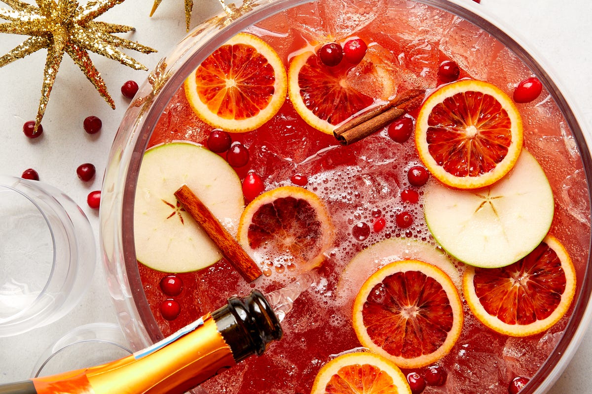 preview for Christmas Punch Is The Big-Batch Cocktail That'll Take One Thing Off Your Holiday To-Do List