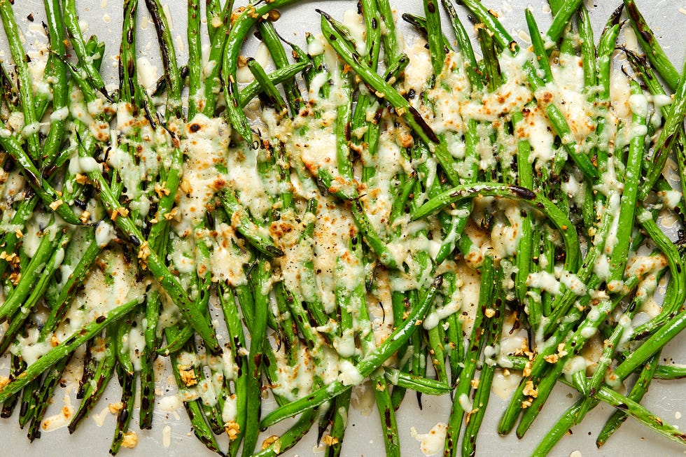 parmesan roasted green beans