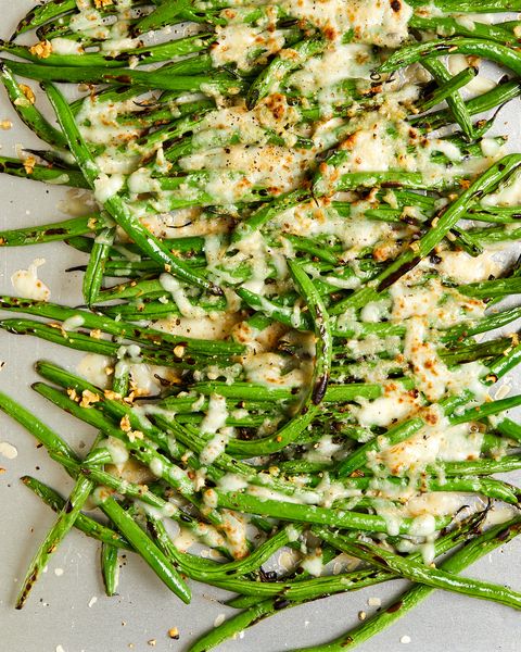 parmesan roasted green beans