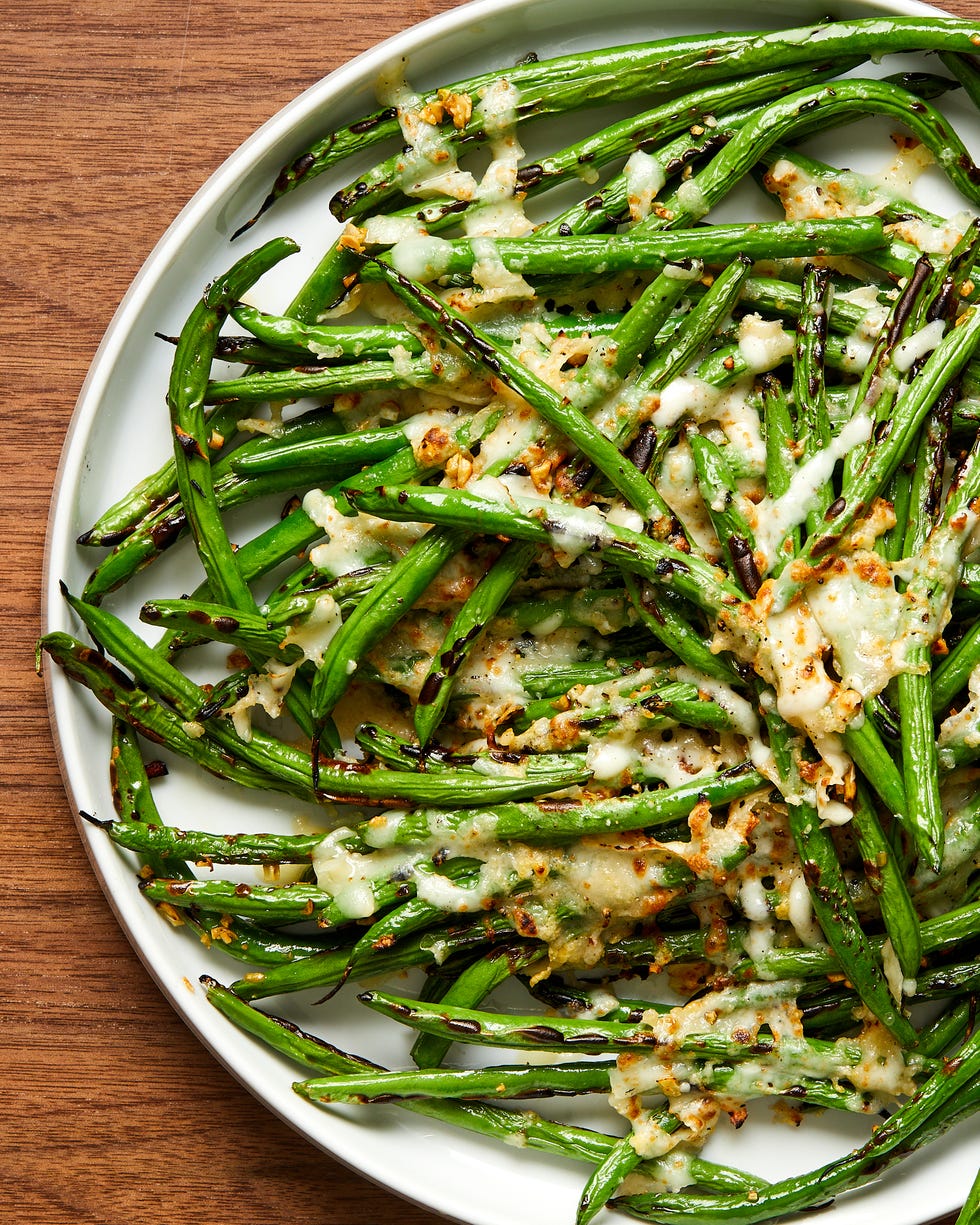 parmesan roasted green beans