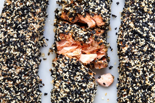 spicy sesame salmon