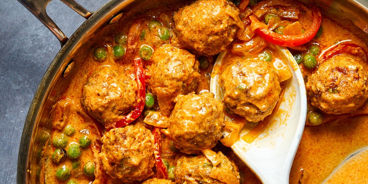 Best Thai-Style Red Curry Meatballs Recipe - How To Make Thai Meatballs
