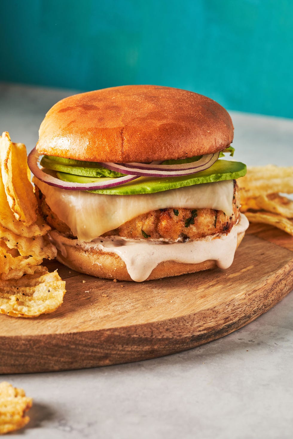 spicy chicken burger