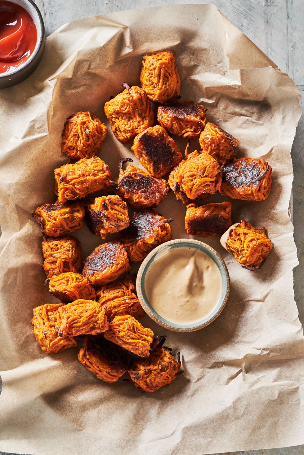 cajun sweet potato tots