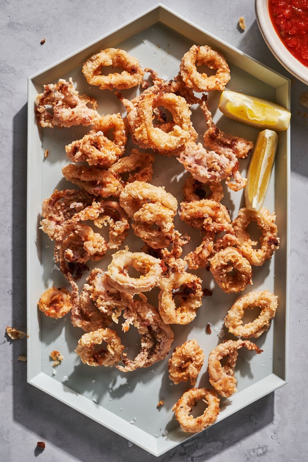 crispy fried calamari