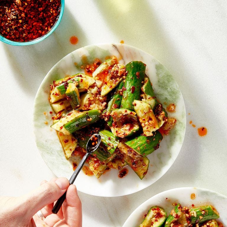 chinese smashed cucumber salad