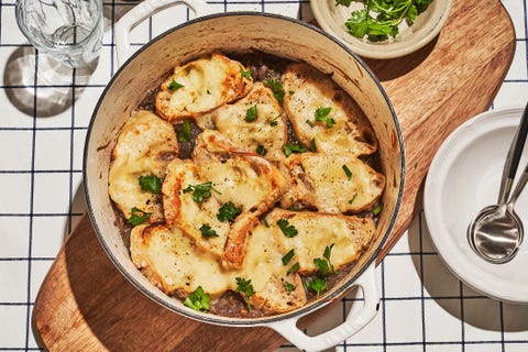 vegan french onion stew