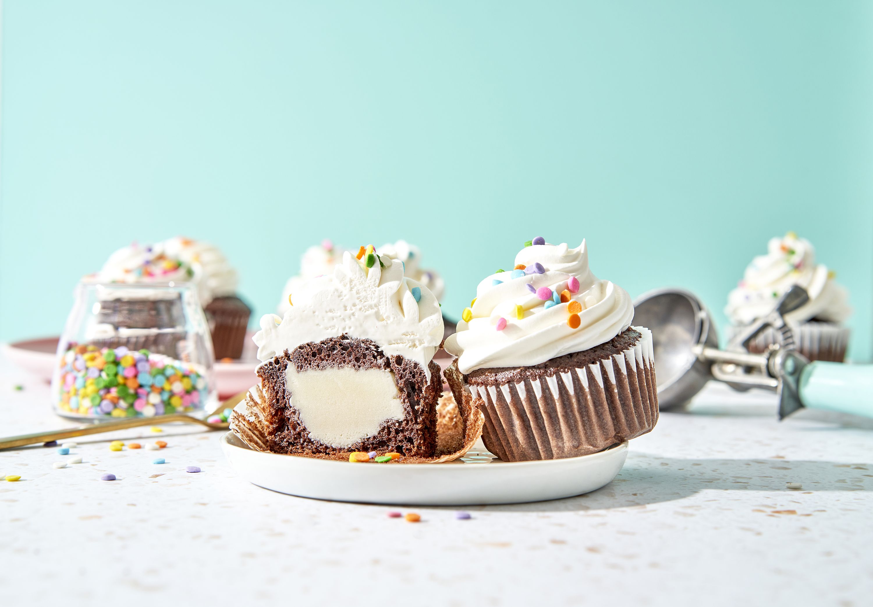 Cake Scoop Ice cream Chocolate Scoop Easy Portion Cupcake Batter Scoop