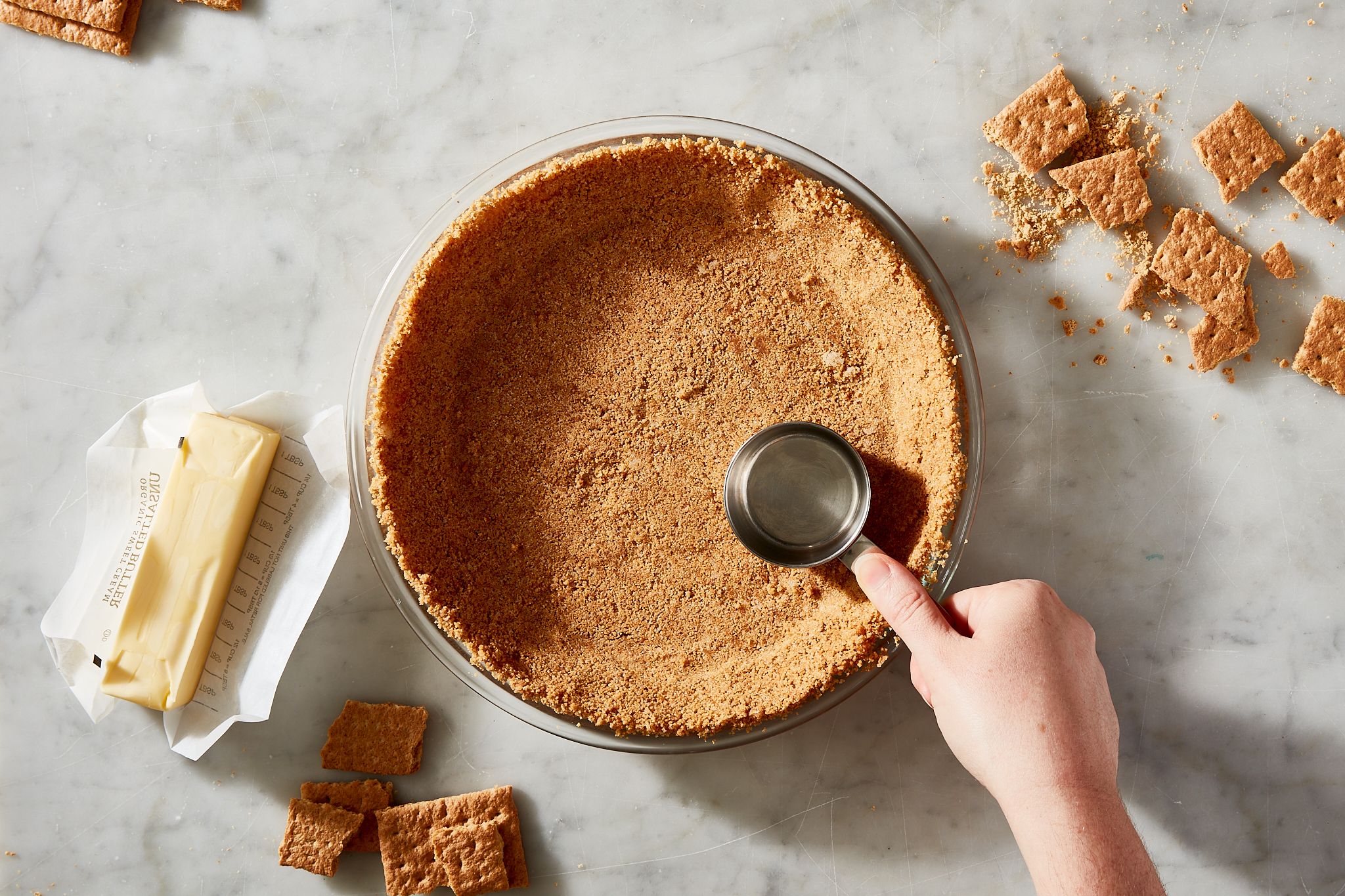 Graham Cracker Crust Recipe How To Make Homemade Graham Cracker Crust   Delish 210525 Grahamcracker 06 Landscape Jg 1623719630 