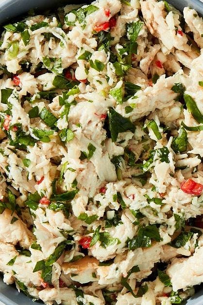 chimichurri chicken salad
