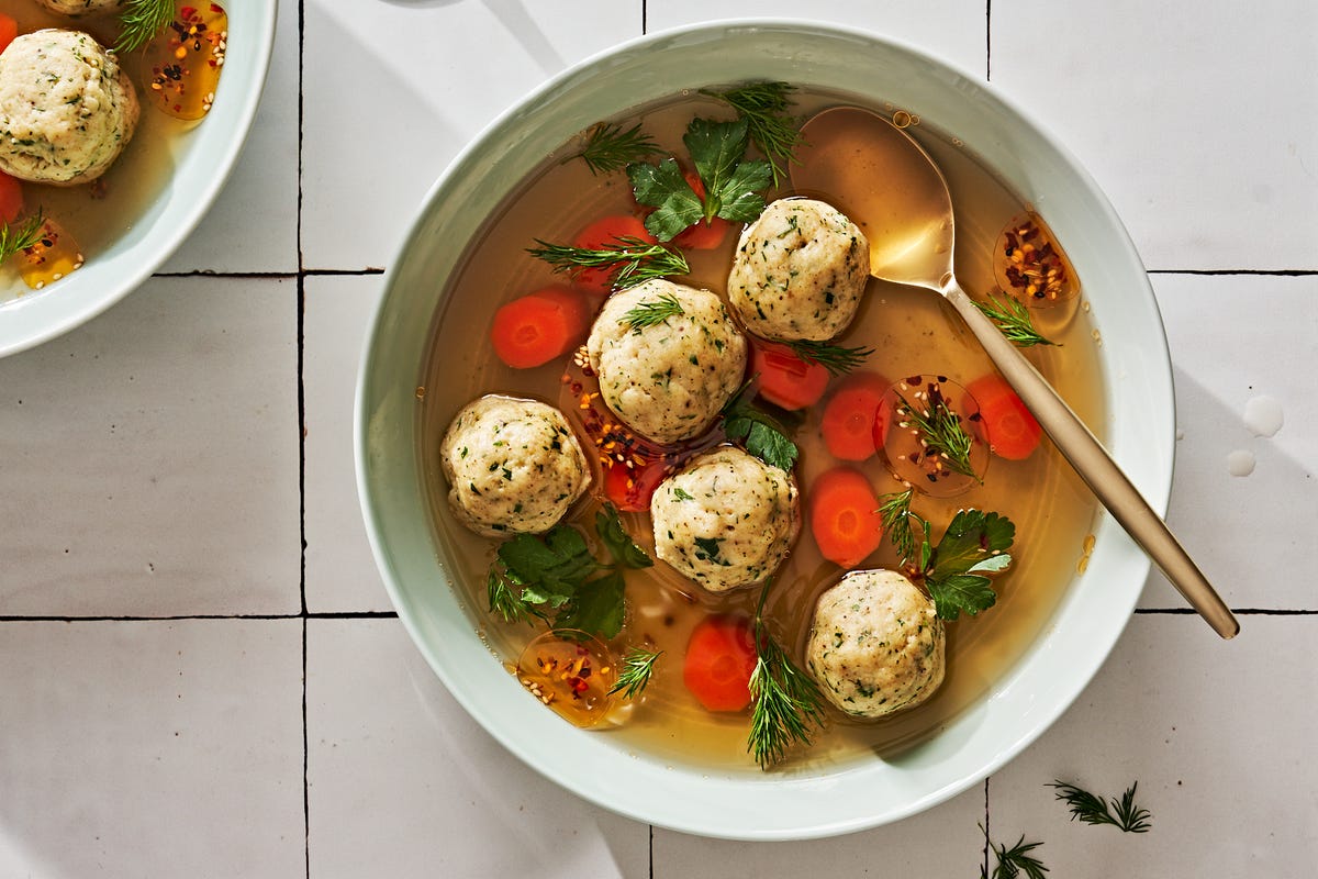 Matzo Ball Soup - Dinner at the Zoo