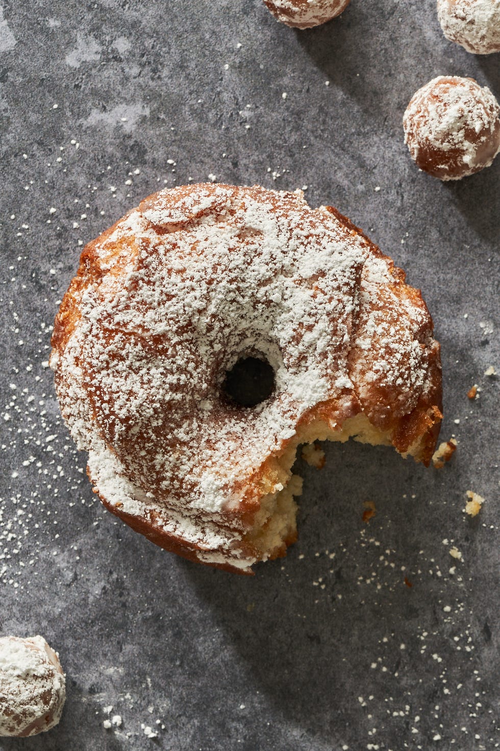 powdered donuts
