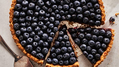 blueberry tart