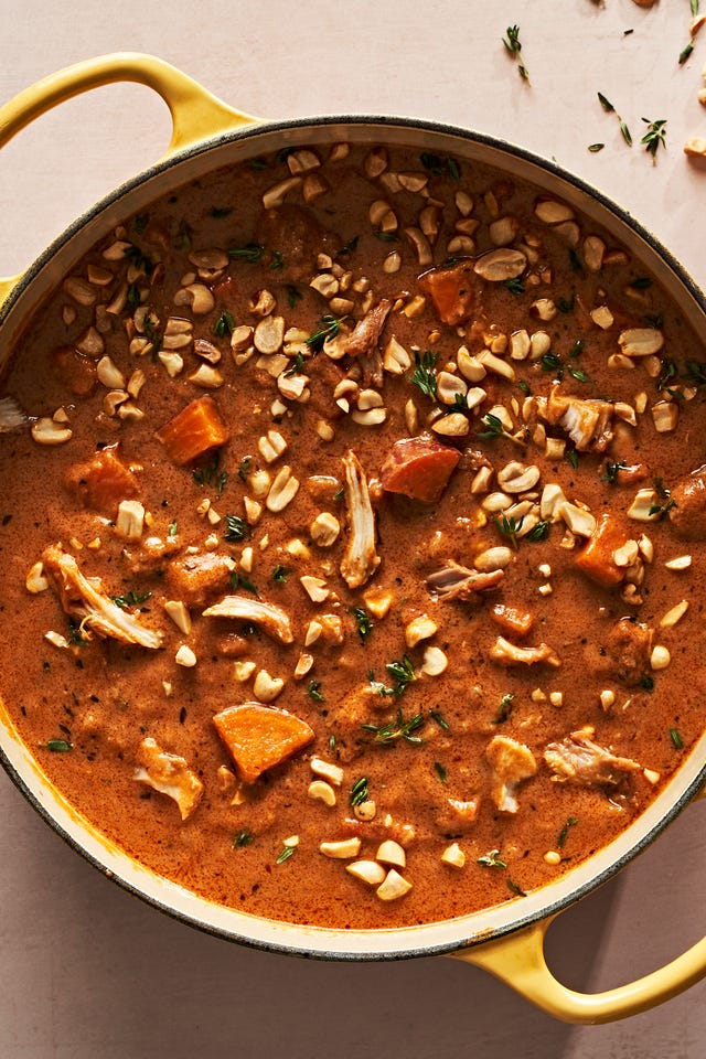 west african chicken peanut stew