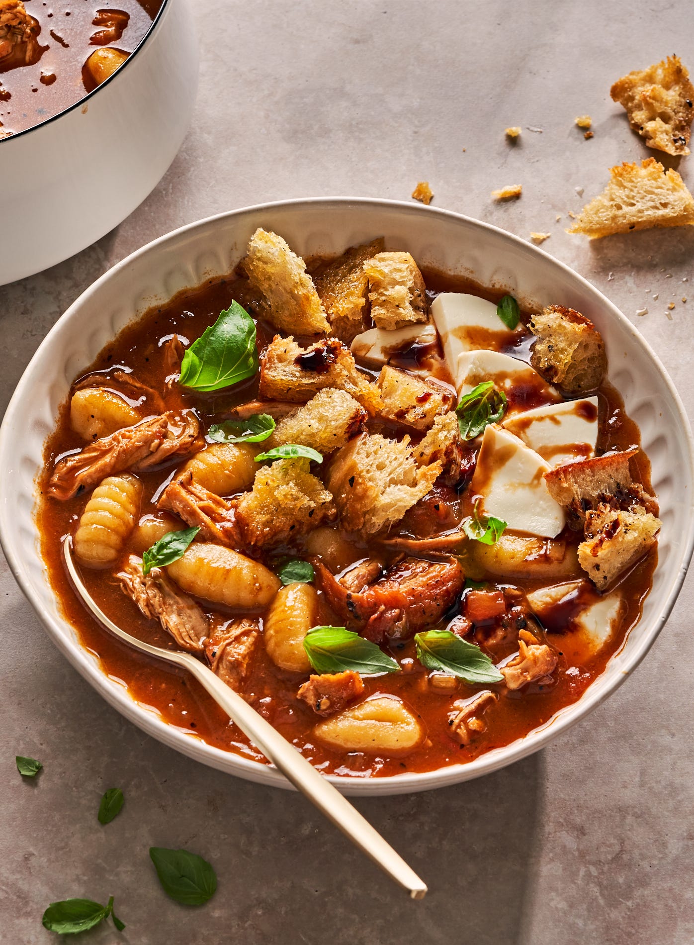 Caprese Chicken Gnocchi Soup Is The Dinner Version Of Your Favorite Appetizer