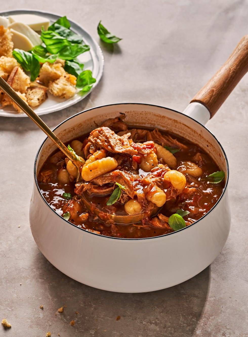chicken caprese gnocchi soup