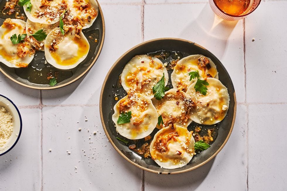 lobster ravioli