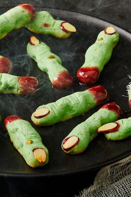 witch finger cookies