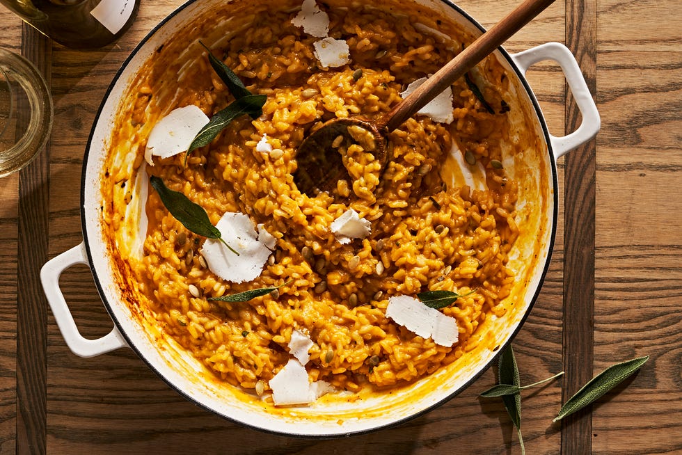 pumpkin risotto