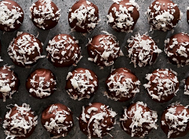 chocolate coconut balls