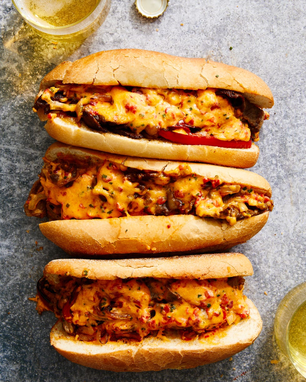 pimento cheesesteaks