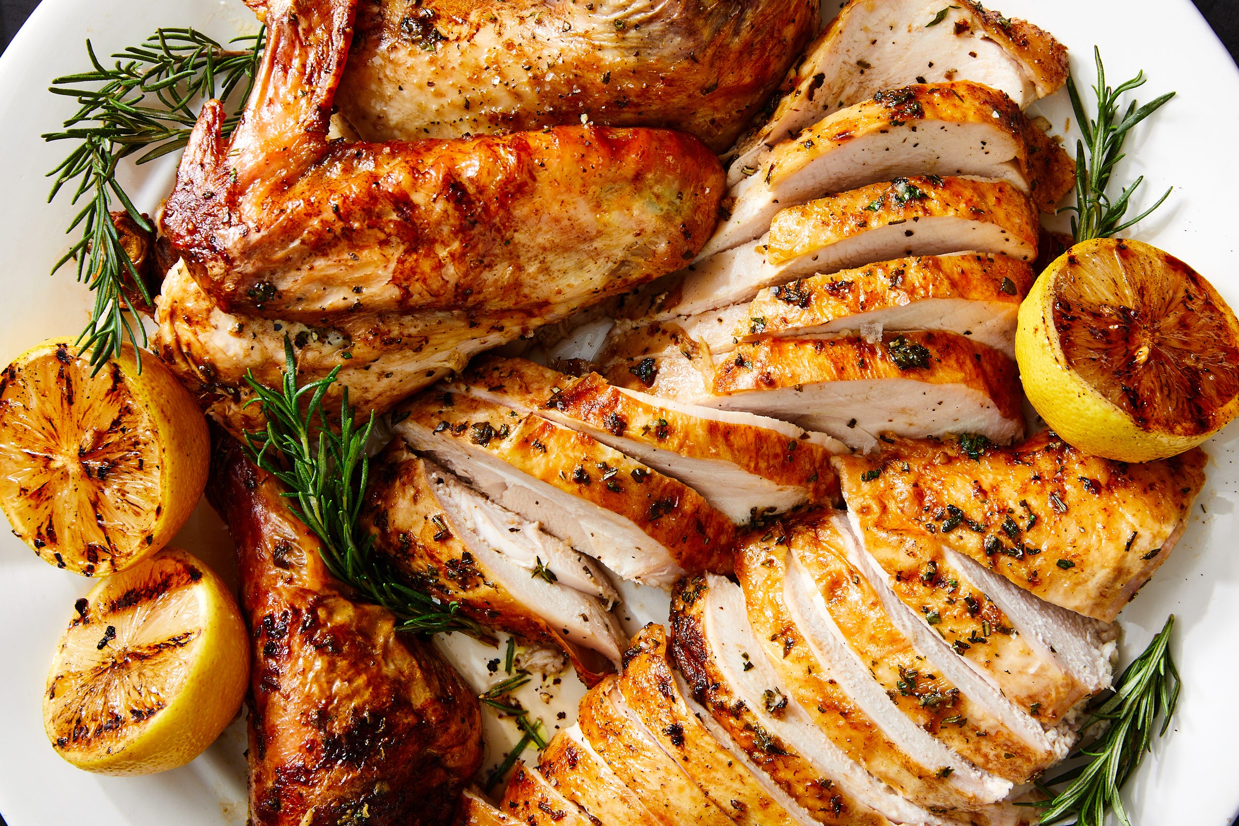 Grilled Turkey Will Make Thanksgiving Day Feel Like A Breeze