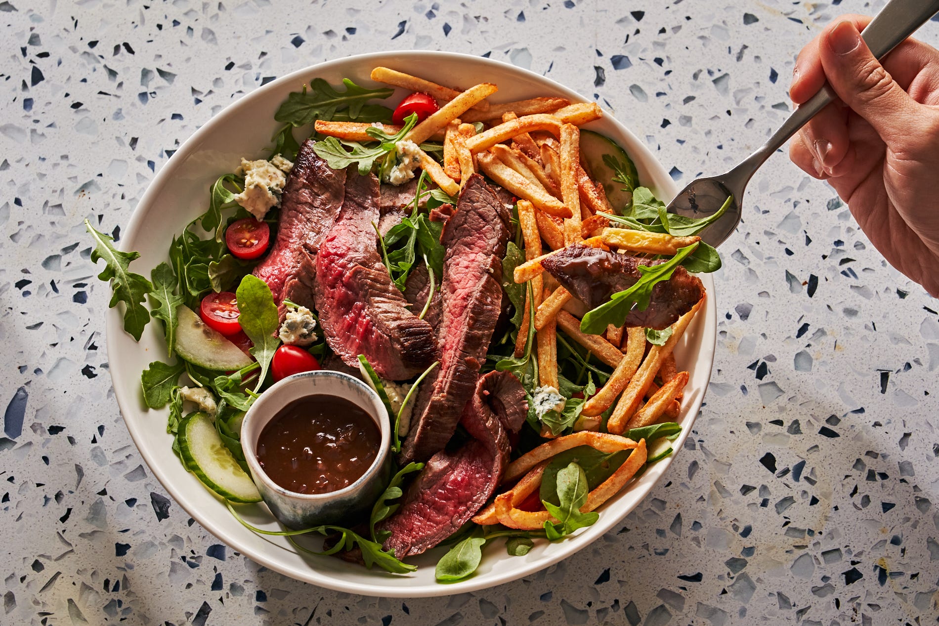 Steak Frites Salad Is Perfect For Date Night At Home