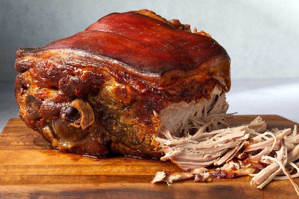 puerto rican pernil with crispy skin