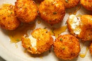 fried goat cheese bites