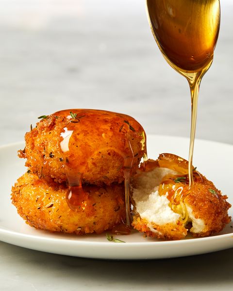 fried goat cheese bites