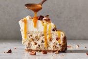 butter pecan cheesecake