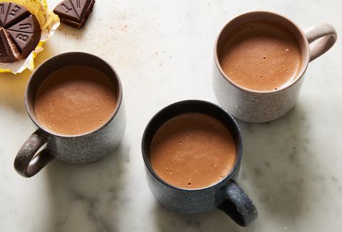 thick mexican hot chocolate in a mug
