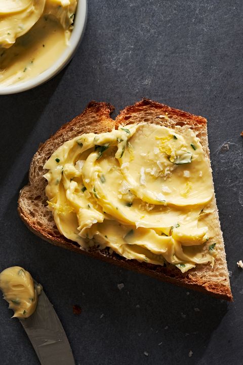 garlic butter with lemon zest