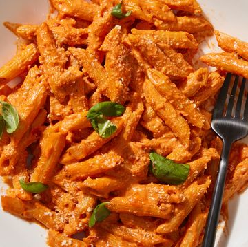 creamy tomato vegan pasta