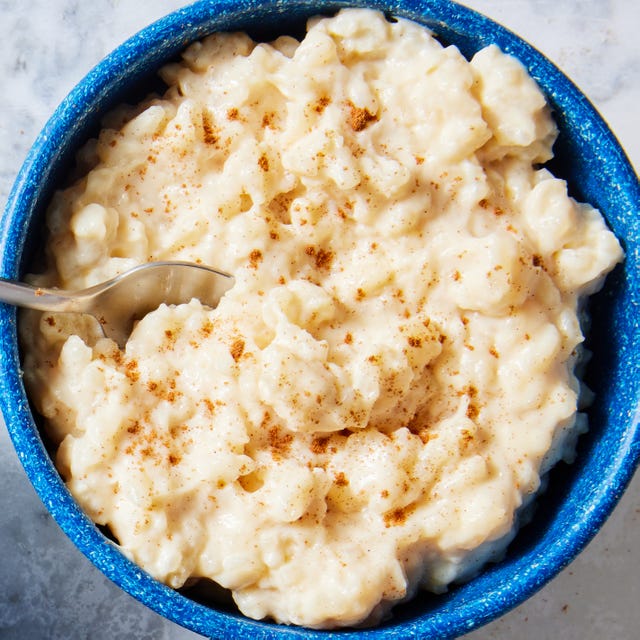 Rice pudding dusted with cinnamon rice pudding dusted with cinnamon