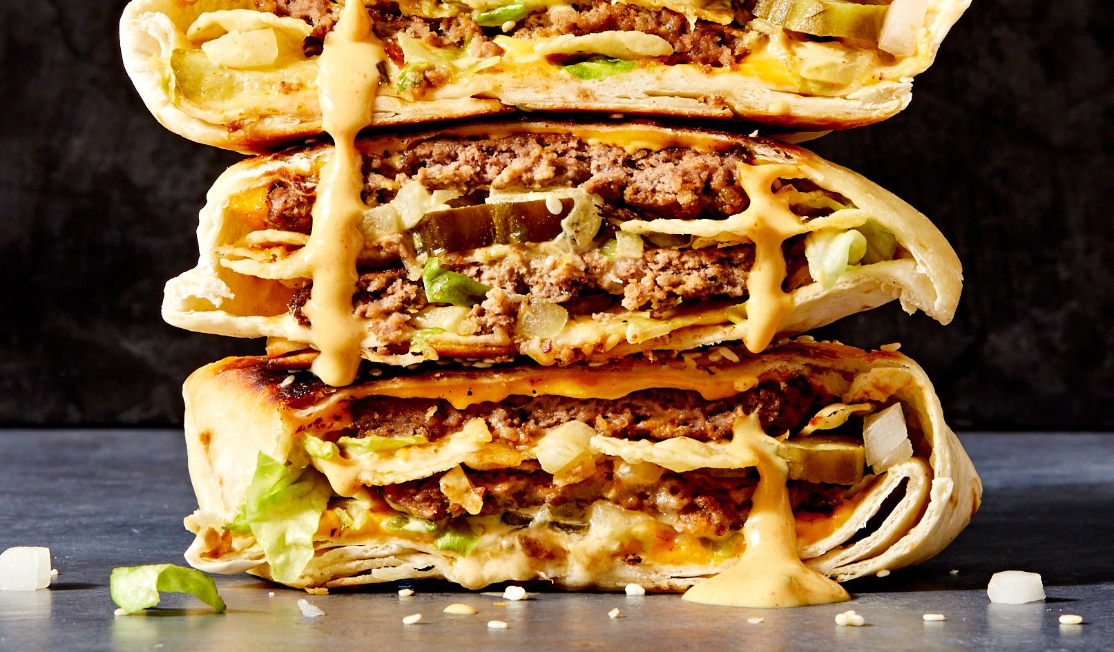 Best Big Mac Crunchwrap Recipe - How To Make A Big Mac Crunchwrap