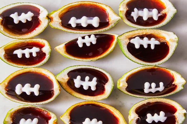 Best Rum & Coke Football Jello Shot Recipe - How To Make Football Jello  Shots