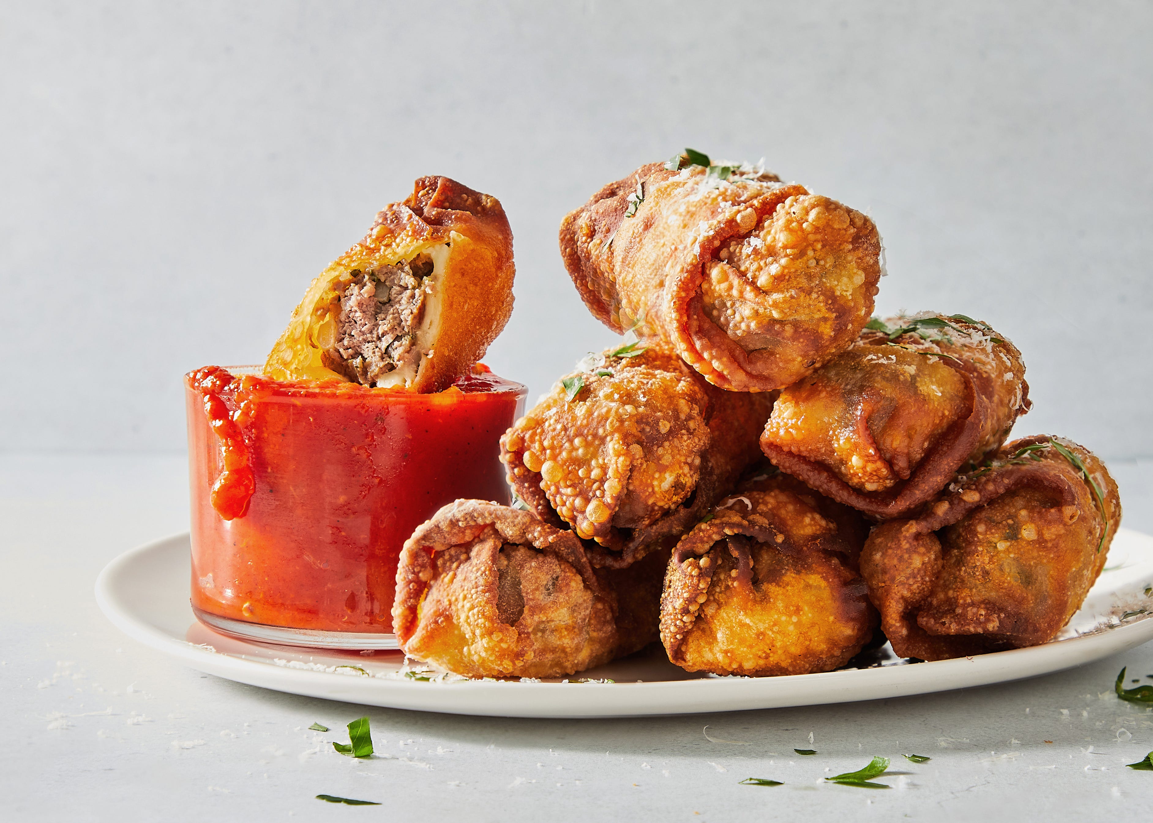 Meatball Sub Egg Rolls Turn A Messy Sandwich Into The Perfect App